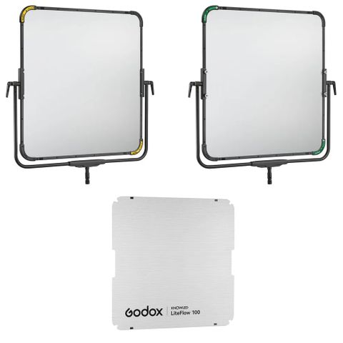 Godox KNOWLED Liteflow 100 2 Pieces Double Sided