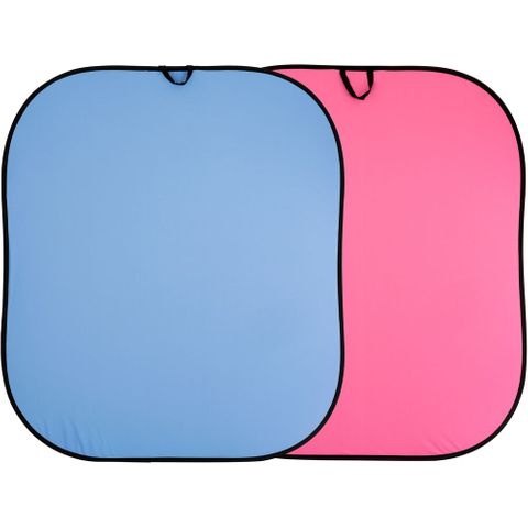 Lastolite Plain Collapsible 1.8 X 2.15m Blue/Pink