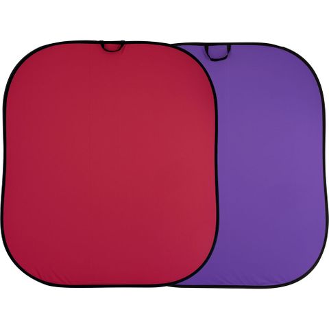 Lastolite Plain Collapsible 1.8 X 2.15m Red/Purple