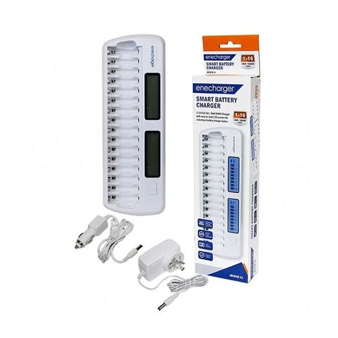 Enecharger 16 Cell Fast Charger AA/AAA