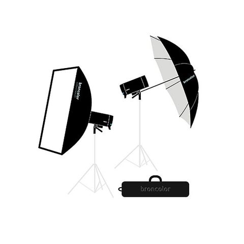 Broncolor Stelos 800 L Inspiration 2 Head Kit