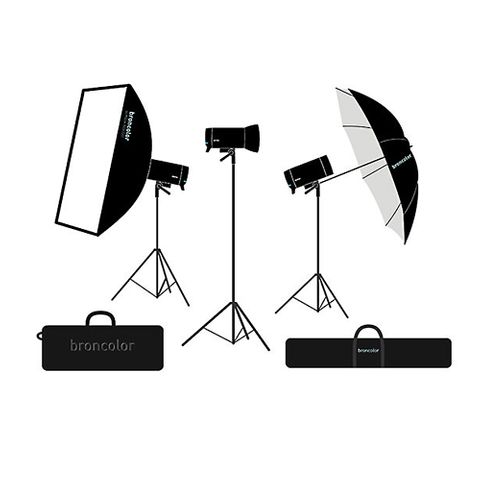 Broncolor Stelos 800 L Pro 3 Head Kit