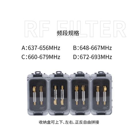 Deity Theos RF Filter Set Group: A,B,C,D