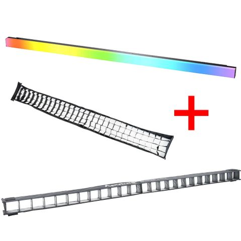 Aputure Infinibar PB12 + Softbox & Grid