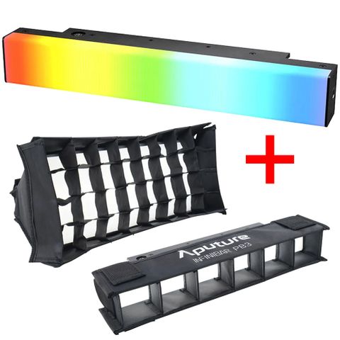 Aputure Infinibar PB3 + Softbox & Grid
