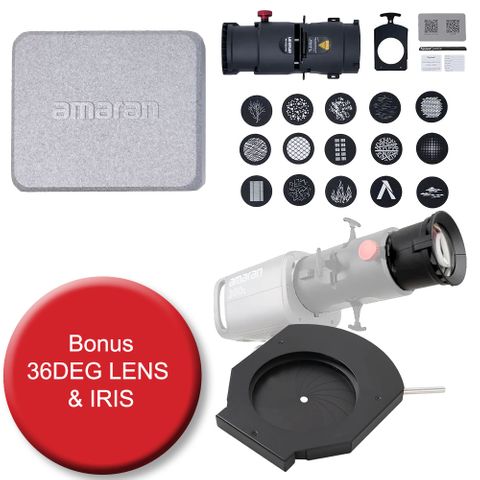 Amaran Spotlight SE 36deg Kit + 19deg Lens & Iris