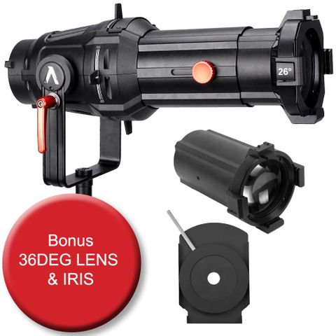Aputure Spotlight 26deg Mount Set +36deg Lens & Iris
