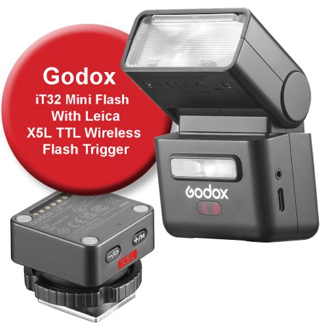 Godox iT32 iFlash Camera Flash & X5L For Leica