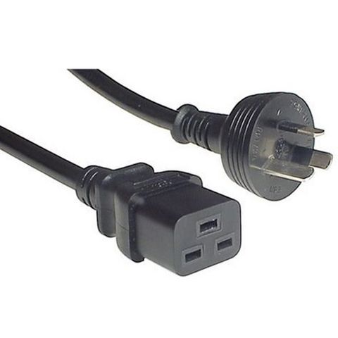 C19 10A Mains Power Cable