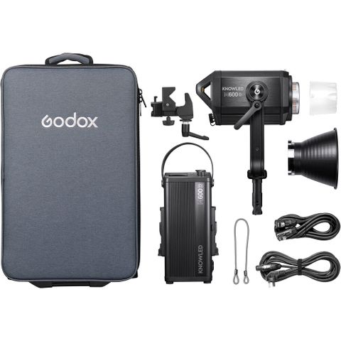 Godox M600D Daylight 600w LED Light + Fresnel & Barndoor