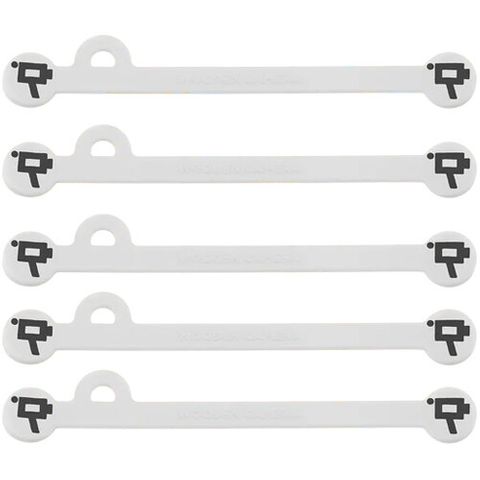 Wooden Camera Cine Mag Ties (5-Pack, White, 175mm)