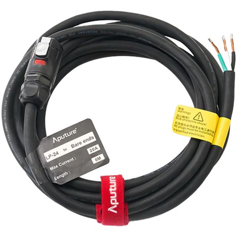 Electro Storm CS15 20A AC Power Cable (Bare Ends) (6m)