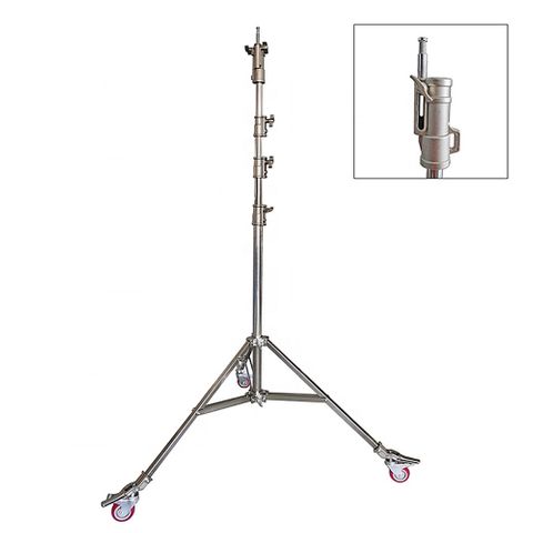 Xlite HD Stainless Steel 5.9m Combo Stand With Wheels
