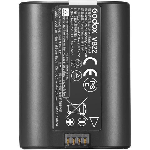 Godox VB-22 Lithium Ion Battery For V480 & V1-Mid