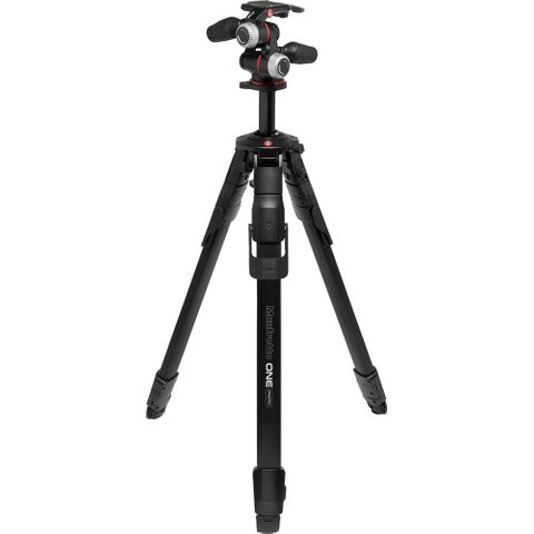Manfrotto One Photo Aluminum Tripod W/ Xpro 3 Way Head