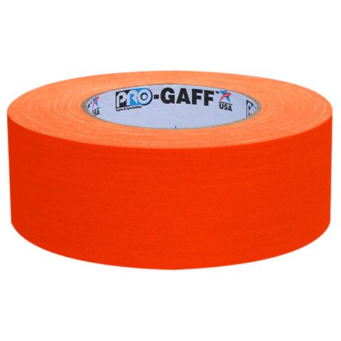 Pro Gaffer Tape 48mm X 45m Fl Orange Cloth