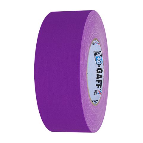 Pro Gaffer Tape 48mm X 50m Purple Matte Cloth