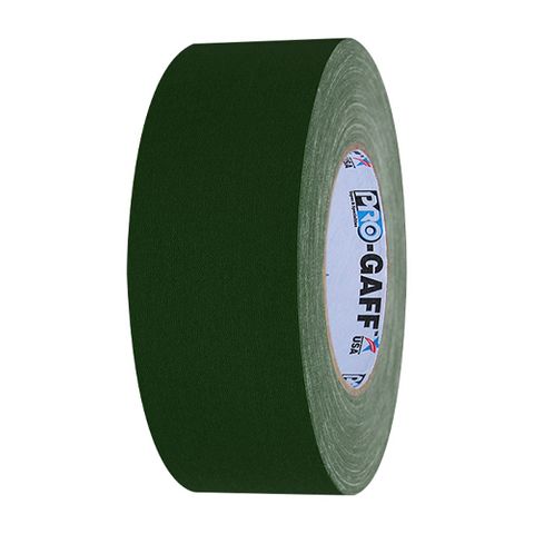 Pro Gaffer Tape 48mm X 50m Green Matte Cloth