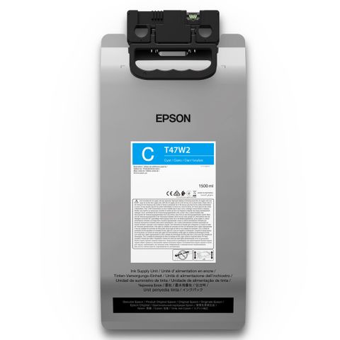 Epson F3000 1.5L UC DG Cyan Ink Pouch