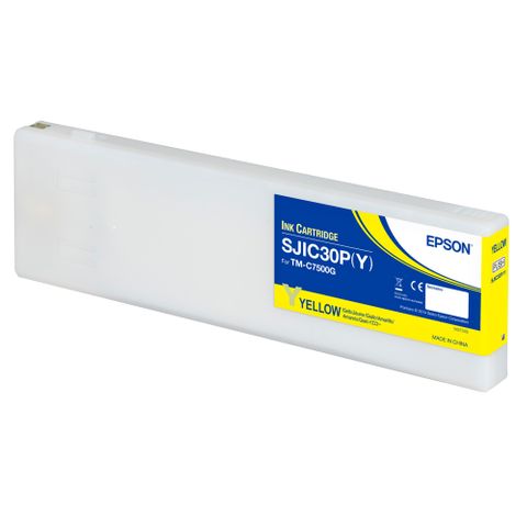 Epson Yellow Ink Cartridge For TM-C7500G - SJIC30P Y