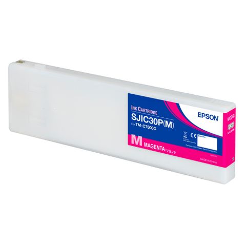 Epson Magenta Ink Cartridge For TM-C7500G - SJIC30P M