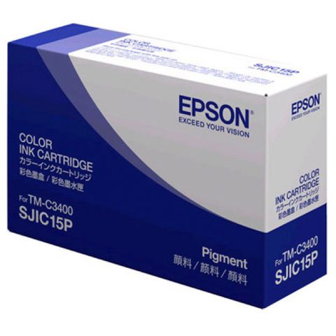 Epson 3-Colour Composite Cartridge for TM-C3400, TM-C3400LT - SJIC15P