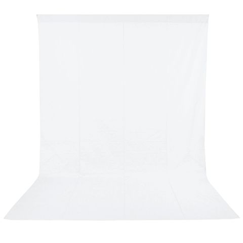Xlite Muslin White Background 3x6m Inc Bag