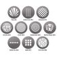 Westcott Optical Spot Patterns Gobo Pack (10)