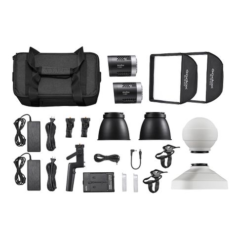 Godox ML30BI 2 Head Bi-Colour LED Light Kit