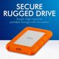 LaCie Rugged Secure 2TB USB-C