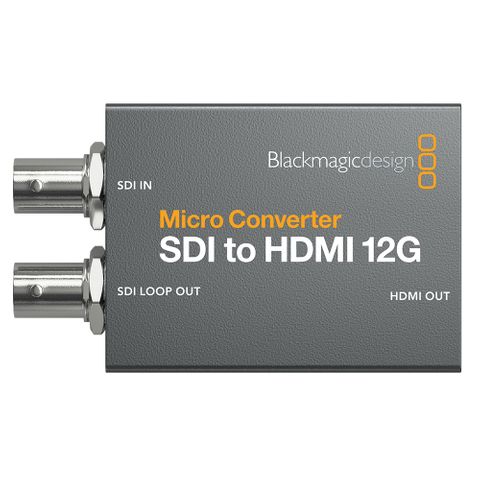 Blackmagic Design Micro Converter SDI To HDMI 12G With PSU