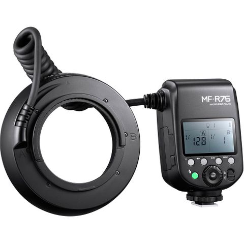 Godox MF-R76 Macro Ring Flash With LI-ION Battery