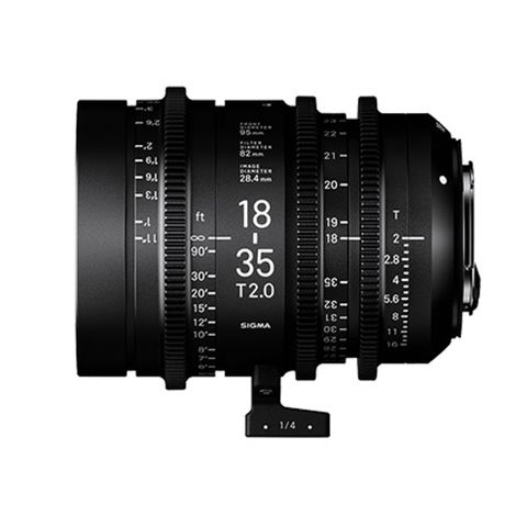 Sigma 18-35mm T2 Cine Zoom Lens with Canon EF Mount