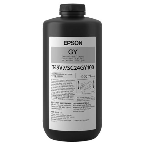 Epson 1L UltraChrome UV Grey Ink Bottle