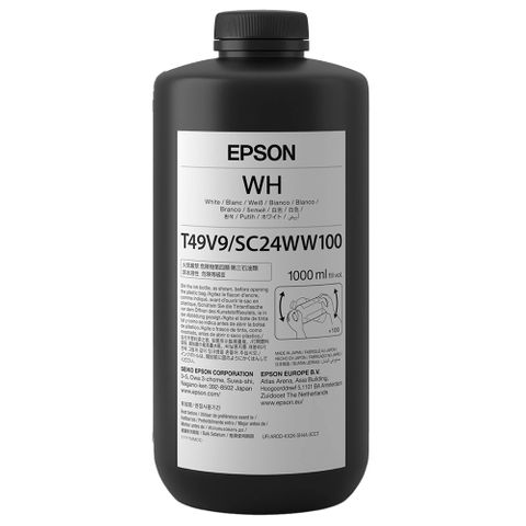Epson 1L UltraChrome UV White Ink Bottle