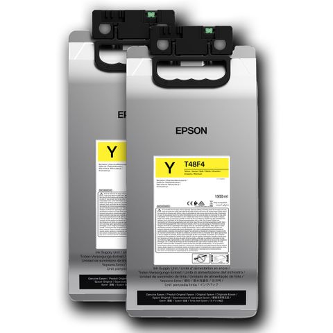 Epson 2 X 1.5L UltraChrome RS Yellow Resin Ink Pouch