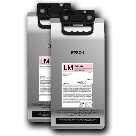Epson 2 X 1.5L UltraChrome RS Light Magenta Resin Ink Pouch
