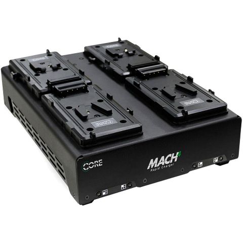 Core SWX  Mach4 Four Postion 4A Rapid Charger V-Mount