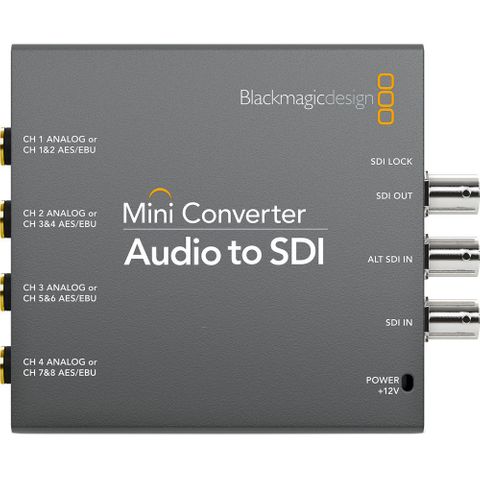 Blackmagic Design Mini Converter Audio To SDI 2