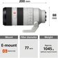 Sony E-Mount GM Lens FE M2 70-200mm F2.8