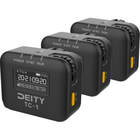 Deity TC-1 Wireless Timecode Box 3 Pack Kit