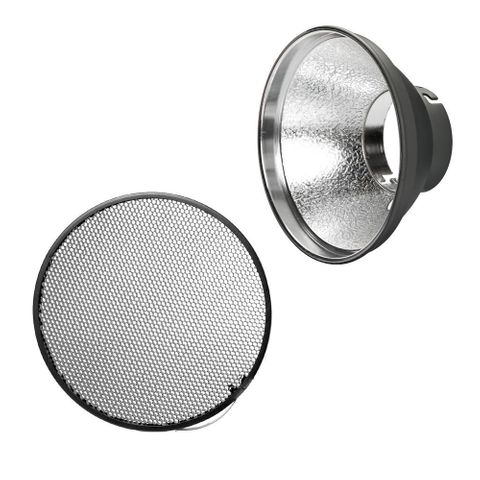 Elinchrom Quadra Reflector 18cm With 30Deg Grid