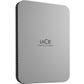 LaCie 1TB V2 Mobile Drive USB-C Moon Silver