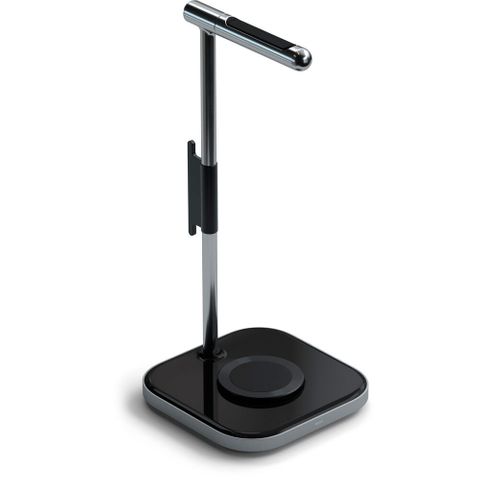 Satechi 2-In-1 Headphone Stand With Wireless Charg