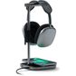 Satechi 2-In-1 Headphone Stand With Wireless Charg