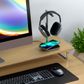 Satechi 2-In-1 Headphone Stand With Wireless Charg