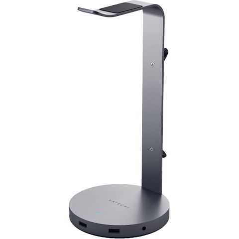 Satechi Aluminium Headphone Stand Hub (Space Grey)