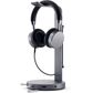 Satechi Aluminium Headphone Stand Hub (Space Grey)