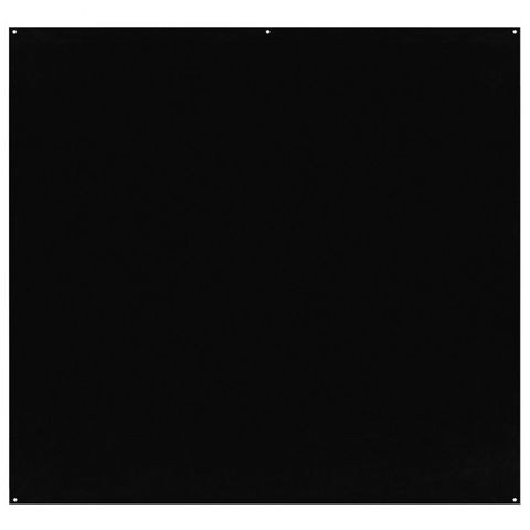 X-Drop Pro Backdrop Rich Black 2.4m X 2.4m