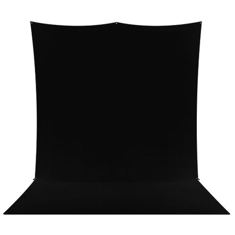 X-Drop Pro Backdrop Kit Rich Black 2.4 X 3.96m